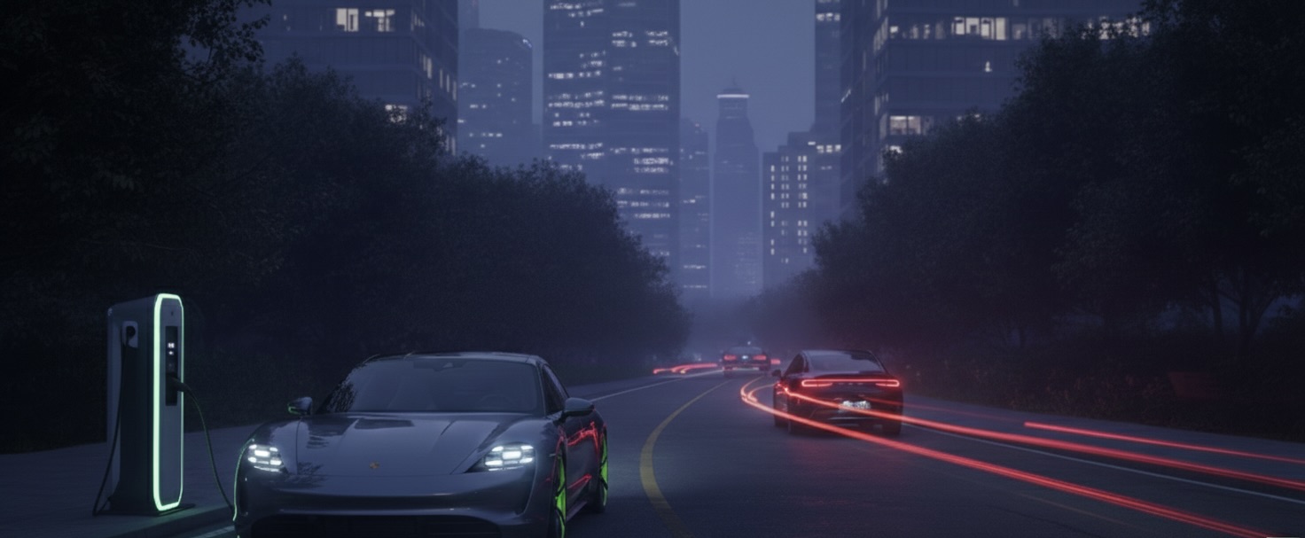 Luxury electric car leasing platform in India